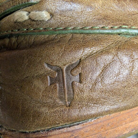 Frye All-Leather Slip-On Driving Loafers • Women’s Size 7.5 M• Dark Tan - Picture 6 of 8